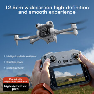 Alternative view of Drone with Screen HD Aerial Photography Brushless Obstacle Avoidance ESC Quadrcopter Toy Aircraft