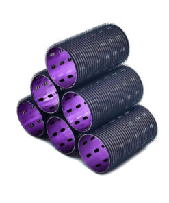 Extra-Long Aluminum Core Curling Barrels, 5x9cm Colorful Aluminum Heat-Conducting Curlers for Fluffy Bangs with USB Self-Adhesiv