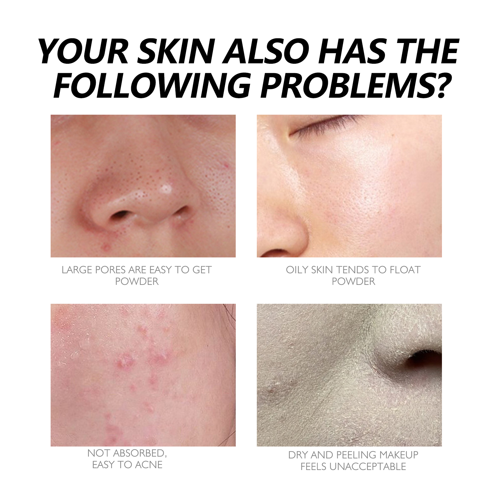 West&Month 3 In 1 Color Correcting Cream, Cover Dark Spots, Moisturize Skin Care And Isolate Foundation - Image 4
