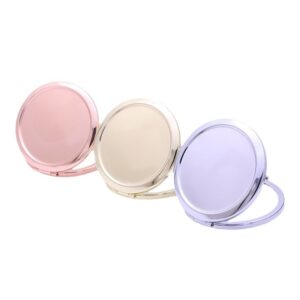 Alternative view of Mini Pocket Cosmetic Compact Mirror Foldable Double Sides Pocket Mirror Girl Beauty Tools