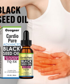Alternative view of Googeer Cardio Pure Black Seed Oil, Body Maintenance Balance Blood Lipids Sugar Soothing Body Care Oral Drops