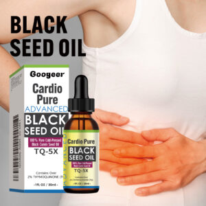 Alternative view of Googeer Cardio Pure Black Seed Oil, Body Maintenance Balance Blood Lipids Sugar Soothing Body Care Oral Drops