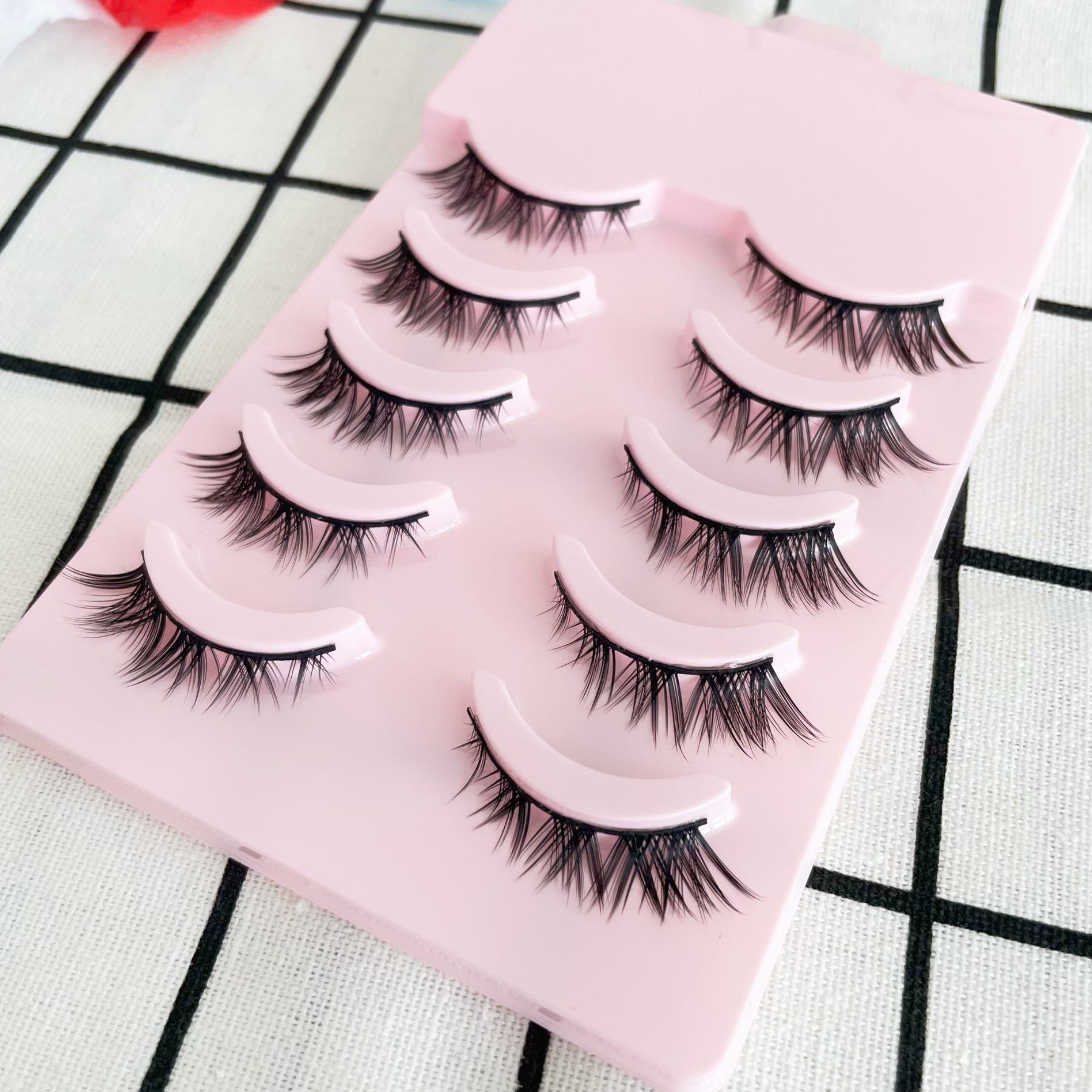 Cartoon Bushy Black Terrier Big Devil False Eyelashes Whole Piece Barbie Eyelashes Natural Little Devil - Image 8