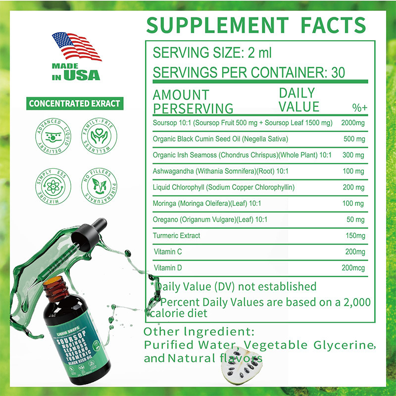 Sourhop dropsd liver cleansing with prickly fruit and lychee drops - Image 5