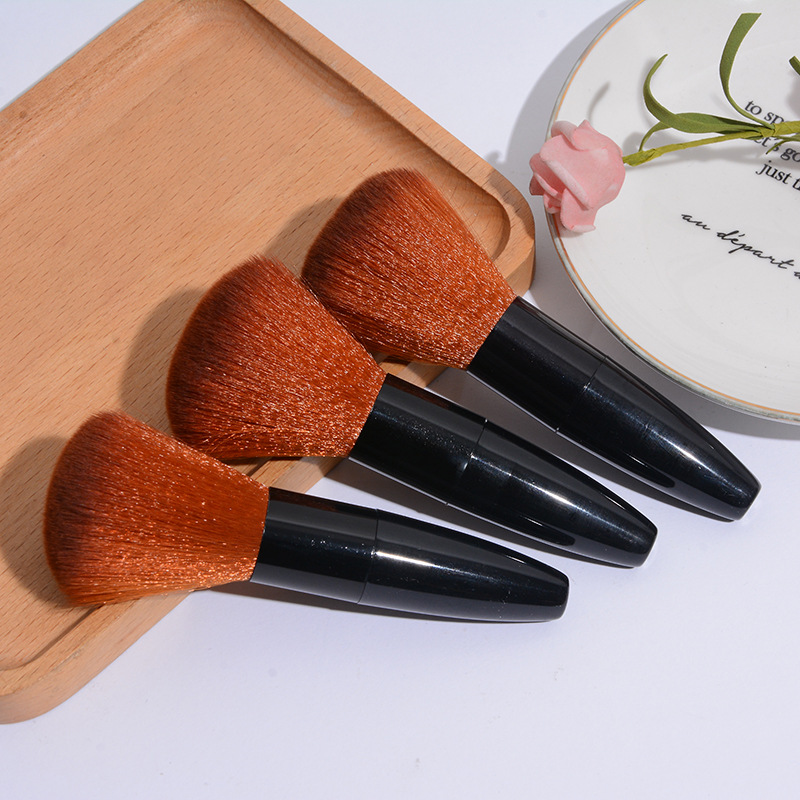 Powder Brush Powder Blusher Brush High Gloss Brush Hairdressing Cleaning Brush Dust Brush Nail Brush Portable Makeup Brush - Image 3