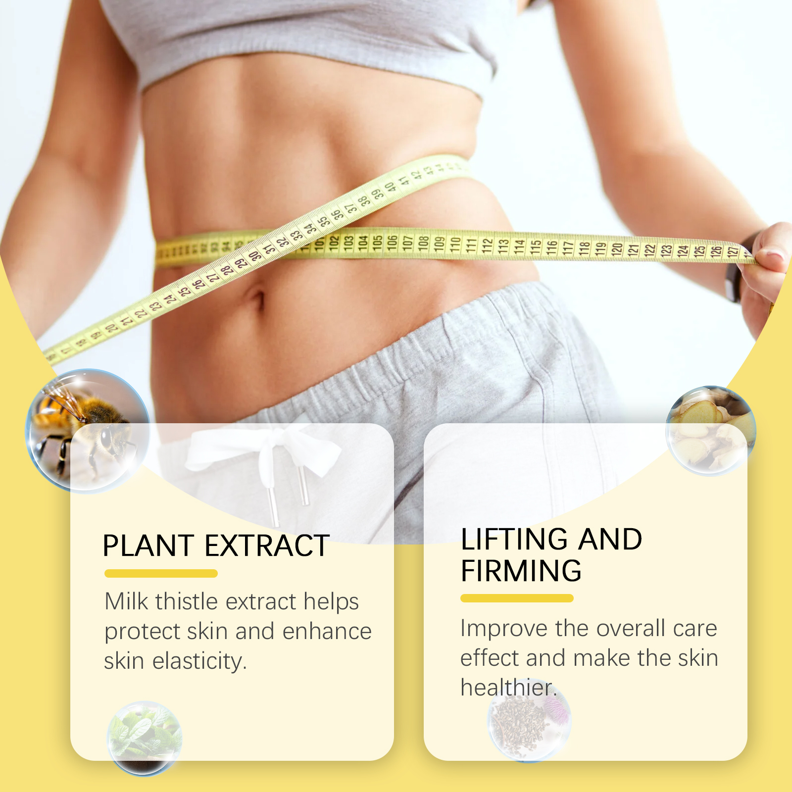 Wiyun Body Care Patch, Gently Shape And Show The Body Lazy Arm Waist Tight Skin Care Patch - Image 4