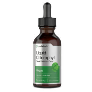 Alternative view of Liquid Chlorophyll Drops
