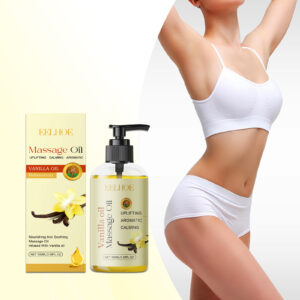 Alternative view of EELHOE Vanilla Body Essential Oil Softens Body Skin Hydrating Moisturizing Soothing Radiant Body Essential Oil