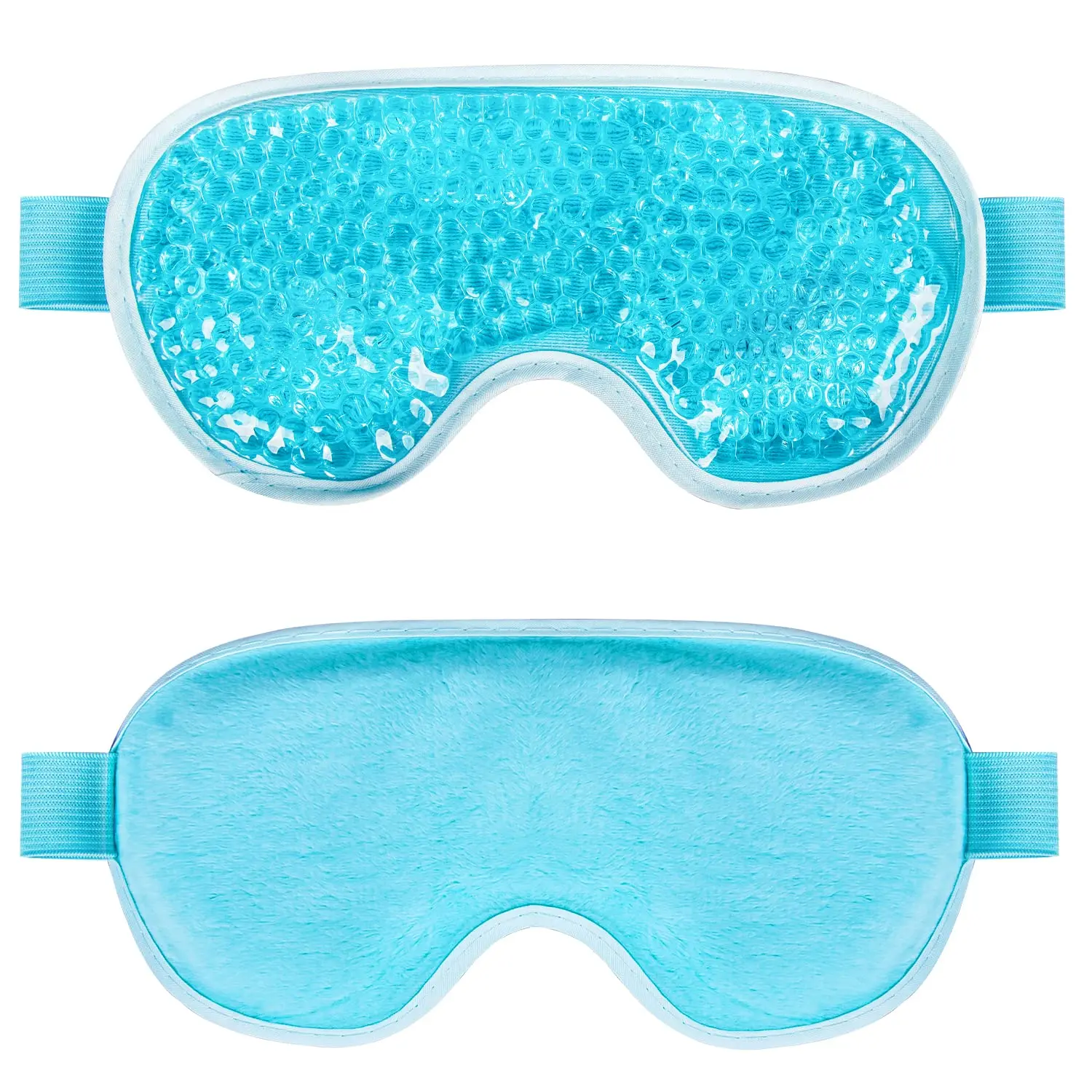 Cooling Eye Mask with Gel Bead Reusable Cold Compress Ice Pack Sleeping Eye Cooling Pads for After Eyelid Surgery Skin Care Tool - Image 7