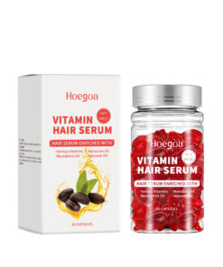 Hoegoa Morocco Hair Care Capsule, Nourishing And Repairing Hair Split End Broken Hair Dry Hair Care