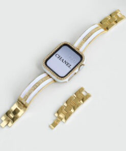 Curved metal strap suitable for Apple iWatch 11th generation 10/987