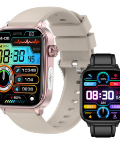 ET570 Smart Watch with Bluetooth Call, ECG Function, Non-invasive Blood Glucose, and True Blood Oxygen Monitoring