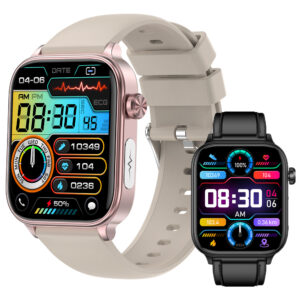 ET570 Smart Watch with Bluetooth Call, ECG Function, Non-invasive Blood Glucose, and True Blood Oxygen Monitoring