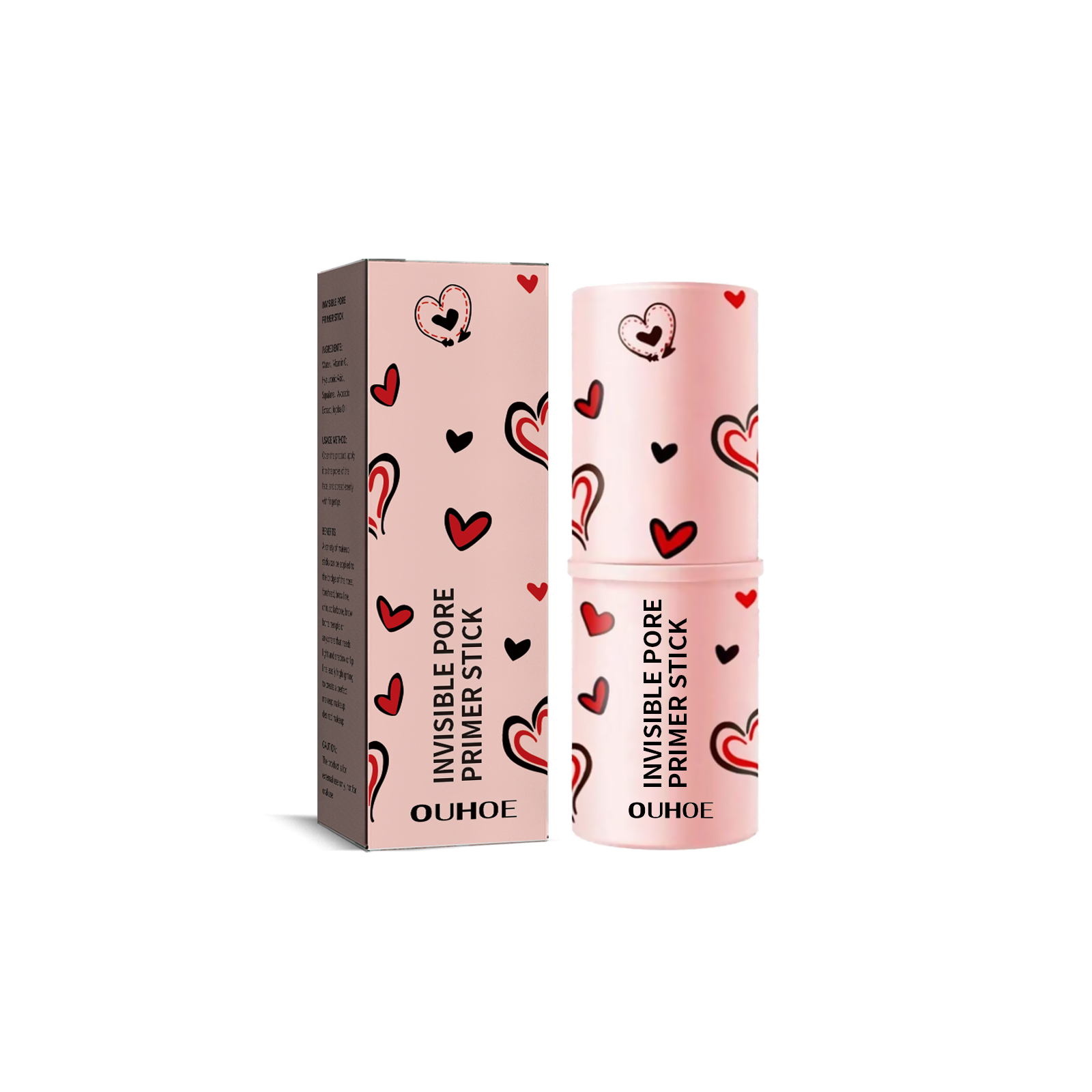 Pore Invisible Stick, Brightening Skin Tone Concealer Invisible Pore Smoothing Pre-Makeup Stick - Image 2