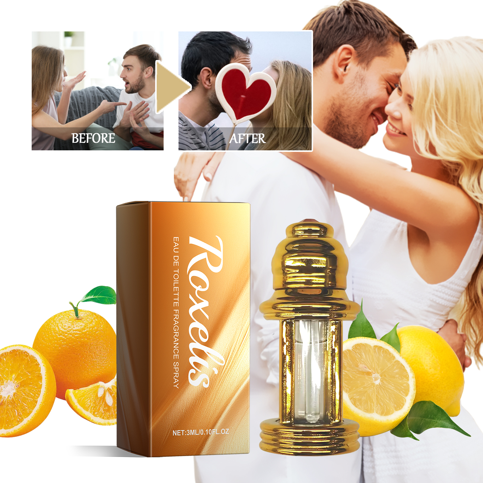 Fragrance Spray, Behind The Ears Neck Wrist Ocean Fresh And Elegant Natural Date Exudes Charm Stay Fragrance Perfume - Image 2