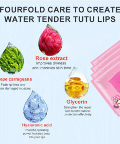 Alternative view of Lip mask is applied to remove dead skin fade lip wrinkles darken the lips moisturize and moisturize the lips
