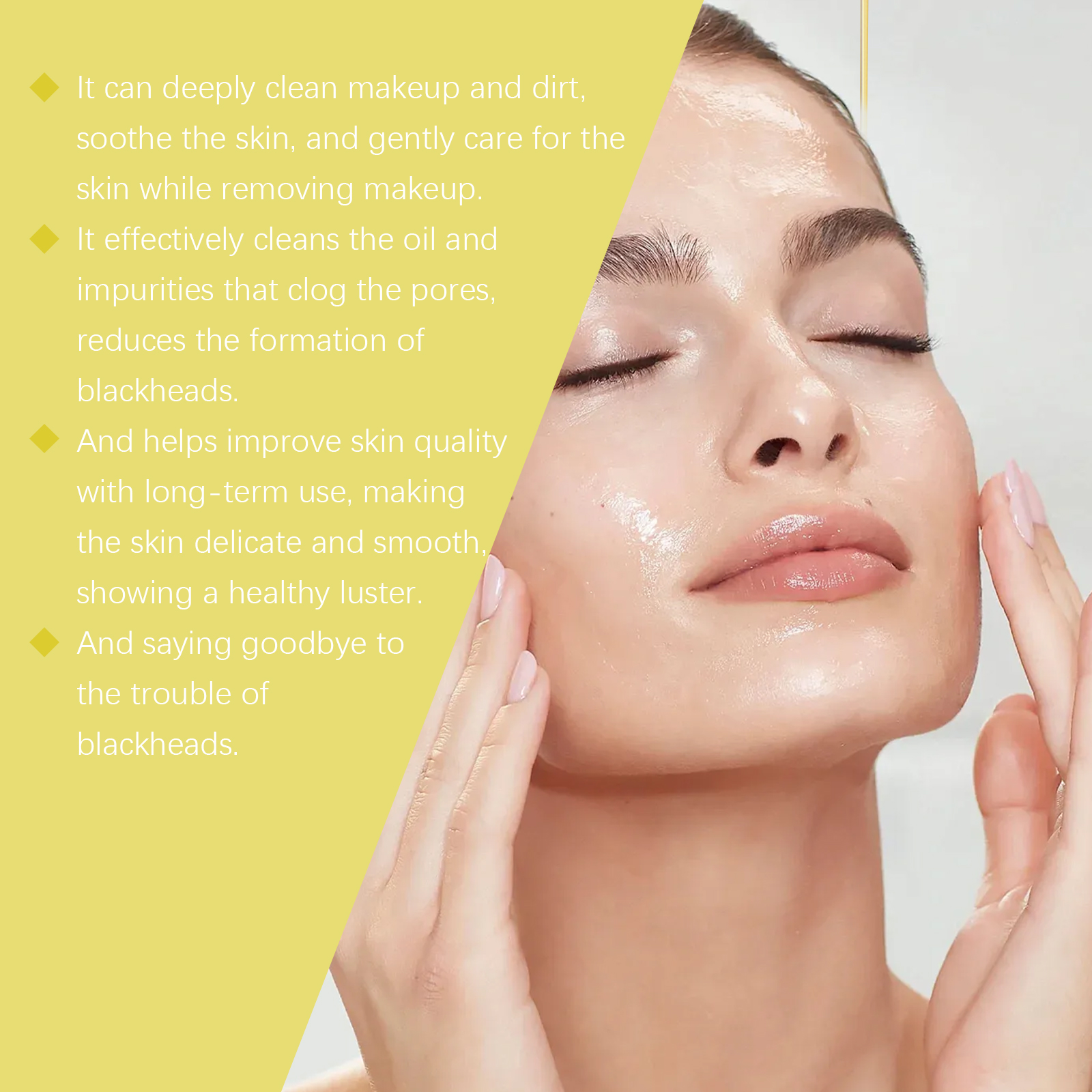 Calendula Cleansing Oil Refreshing And Gentle Cleansing Face Makeup Eye And Lip Makeup Remover Lotion - Image 4