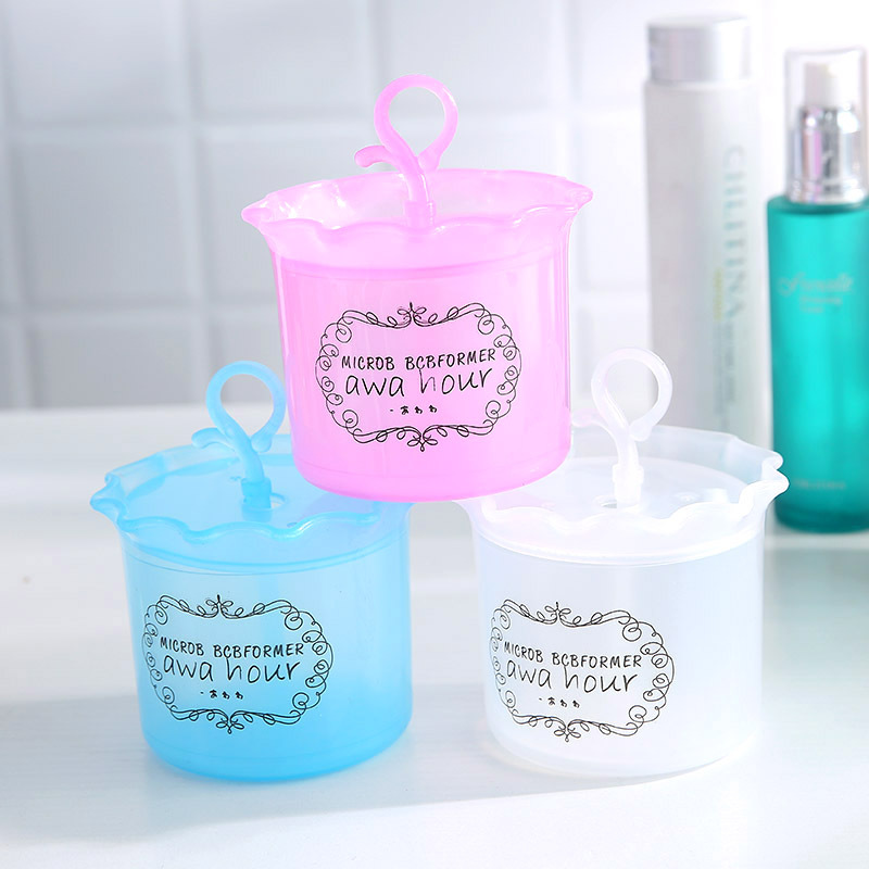 Face Wash Bubbler Portable Cute Bubbler Bubbler Foam Bubble Cup Foam Bottle Face Wash Artifact - Image 3