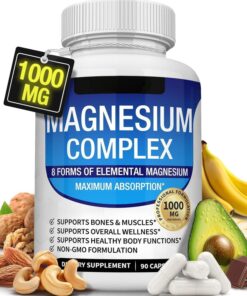 Glycine Magnesium Capsules 90Pills OEM