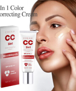 Alternative view of West&Month 3 In 1 Color Correcting Cream, Cover Dark Spots, Moisturize Skin Care And Isolate Foundation