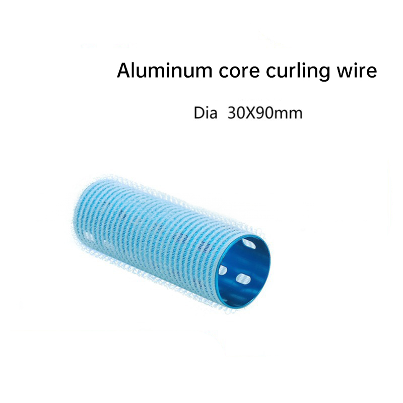 Thickened Colorful Aluminum Core Curling Barrels, 3x9cm Self-Adhesive Seamless USB Curling Rolls for Fluffy and Inward Curled Bangs - Image 8