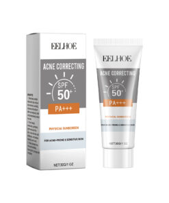 EELHOE Physical Sunscreen, Hydrating Sunblock Facial Skin Care Moisturizing And Nourishing Sunscreen