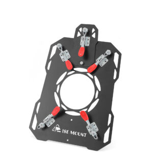 Anti-ironing board for chimney of outdoor tent stove aluminum alloy open-free fire-retardant board for camping firewood stove