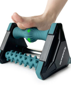 Foot massager with ice compress to relieve plantar fascia and foot pain Three in one massage for foot and heel pain