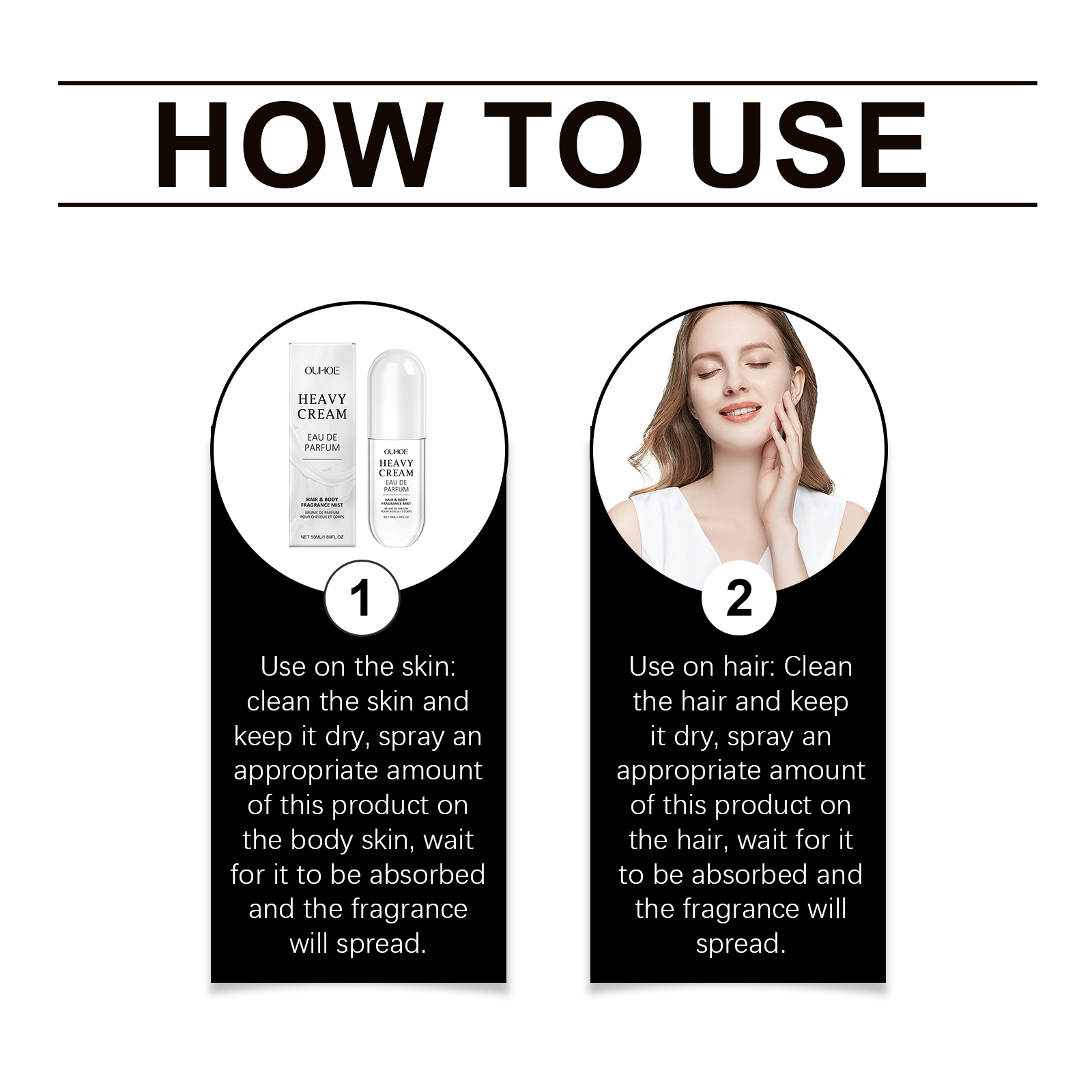 Women's Milk Scented Eau De Toilette Spray, A Light, Fresh And Long-Lasting Daily Body Hair Spray - Image 7