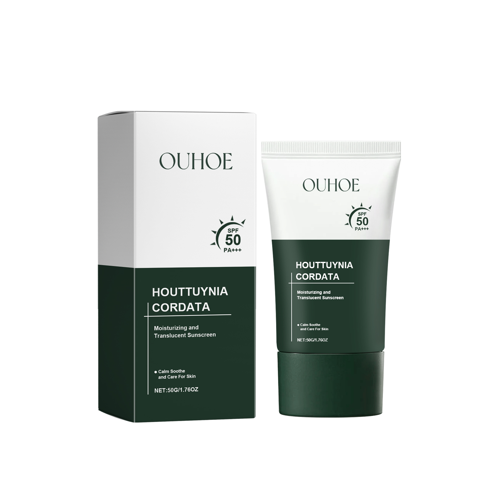 Ouhoe Moisturizing And Protective Cream, A Double Action Moisturizing And Protective Cream That Protects Light Texture A