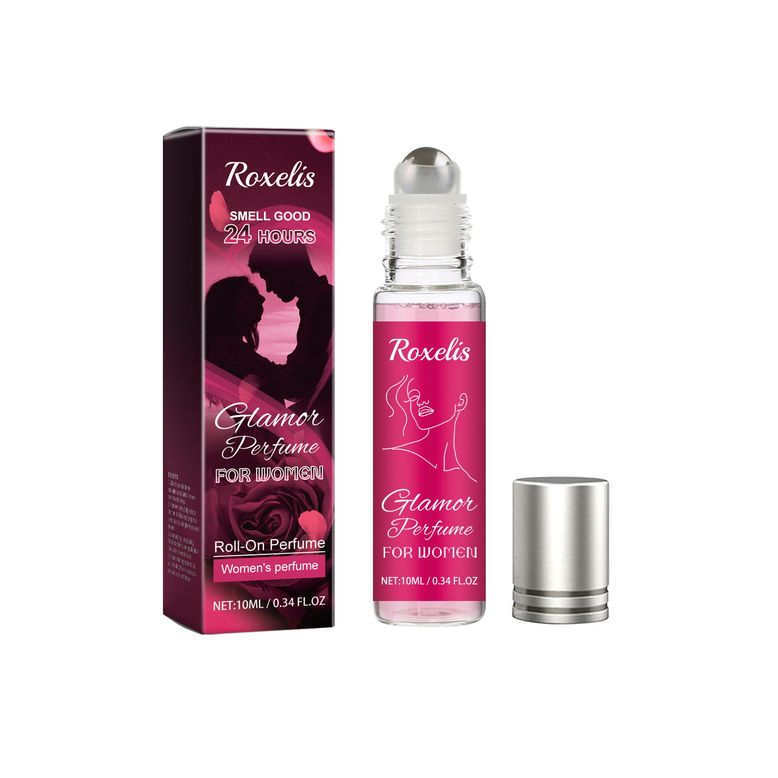 Glamor Perfume For Women, Fragrance Lasting Fragrance Portable Women Adult Elegant Fresh Exudes Natural Niche Flirtatious Attractive Perfume