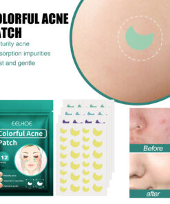 Alternative view of EELHOE Colorful Acne Patch, Repair And Clean The Mouth Blemish Clear Pocket Colorful Shaped Acne Patch