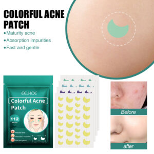 Alternative view of EELHOE Colorful Acne Patch, Repair And Clean The Mouth Blemish Clear Pocket Colorful Shaped Acne Patch