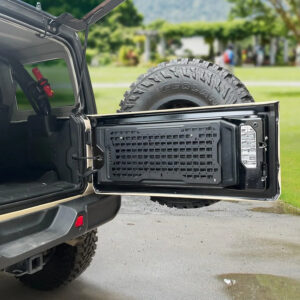 Alternative view of JK&JL Tailgate Tactical Panel for Wrangler Tailgate Tool Kit/JL Organizer Racks Compatible with Jeep Wrangler 2007-2022 JK JKU &