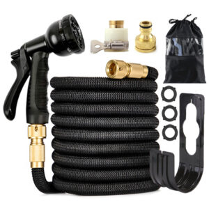 Alternative view of 100 - ft Expandable Garden Hose with Nozzle. Light, Durable & Kink - Free for Car Wash & Outdoor Watering