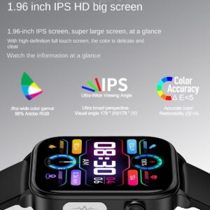 Alternative view of ET570 Smart Watch with Bluetooth Call, ECG Function, Non-invasive Blood Glucose, and True Blood Oxygen Monitoring