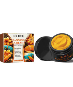 EELHOE Tanning Cream, Outdoor Beach Tanning Help Wheat Tan Moisturizing Black Lotion