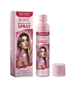 Alternative view of Stage Makeup Glitter Spray Facial Clavicle Brightening Glitter Natural Stereoscopic Long-Lasting Highlighter Spray