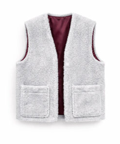 Woolen Woman's Vest - Light grey