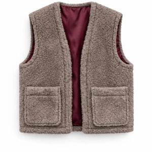 Woolen Woman's Vest - Beige