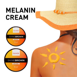 Alternative view of OUHOE Black Cream Aloe Vera Gel, Sunburn Repair Gel Summer Beach Tanning Lotion