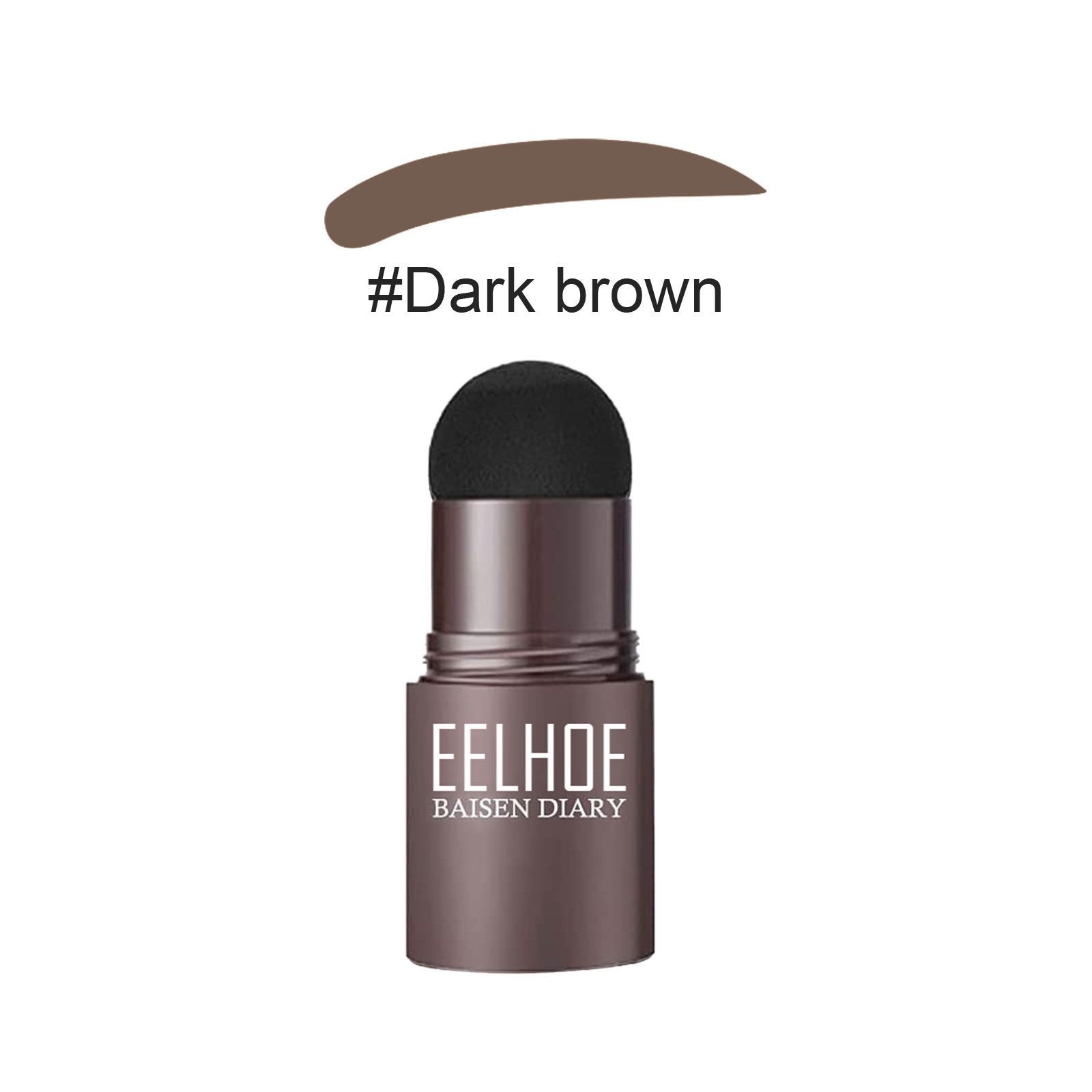 EELHOE Brow Print Mold Thrash Lazy Eyebrows Fill Makeup Brow Cake Waterproof Hairline Powder