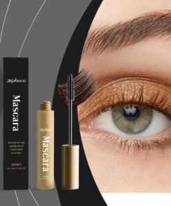 Alternative view of zephoco Brown Mascara Thin Long Curling Natural Lasting Makeup, Waterproof, Perspirant And Not Easy To Smudge