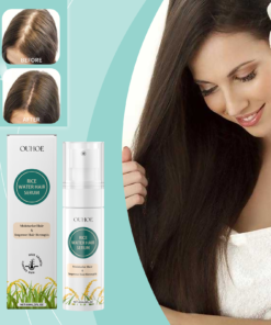 Alternative view of OUHOE Rice Water Hair Repair Spray, Scalp Repair Nourishes Dry And Irritated Hair Moisturizing Hair Treatment Spray