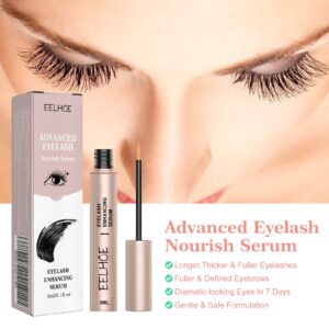 Eyelash Liquid for Natural Curling, Lengthening, and Thickening with Moisturizing Care