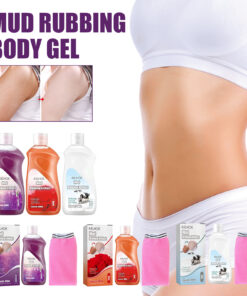 Alternative view of EELHOE Body Exfoliating Gel - Lavender Set, For Skin Cleansing, Back Acne Scrubbing, Improving Dull Skin, Bath Towel