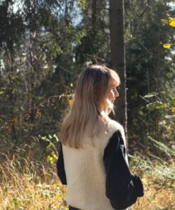Alternative view of Woolen Woman's Vest - Beige