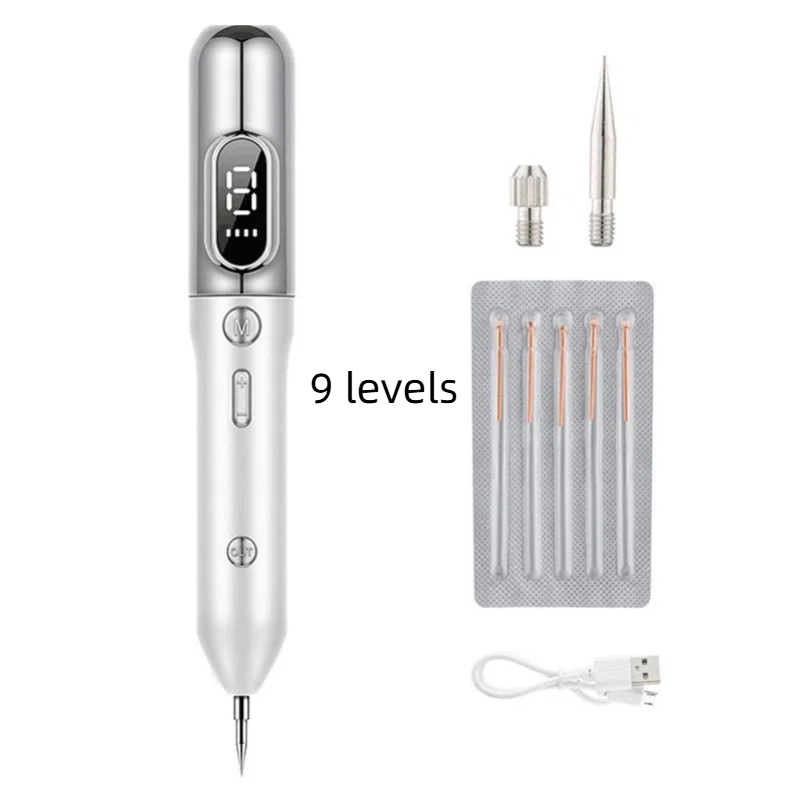 LCD dot mark pen home dot mark scanning pen laser beauty mole scanner - Image 6