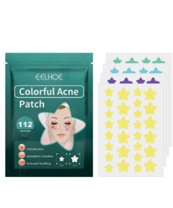 EELHOE Star Acne Patch Gentle Cleansing Lighten Acne Soothing Skin Acne Patch Facial Cleansing Treatment