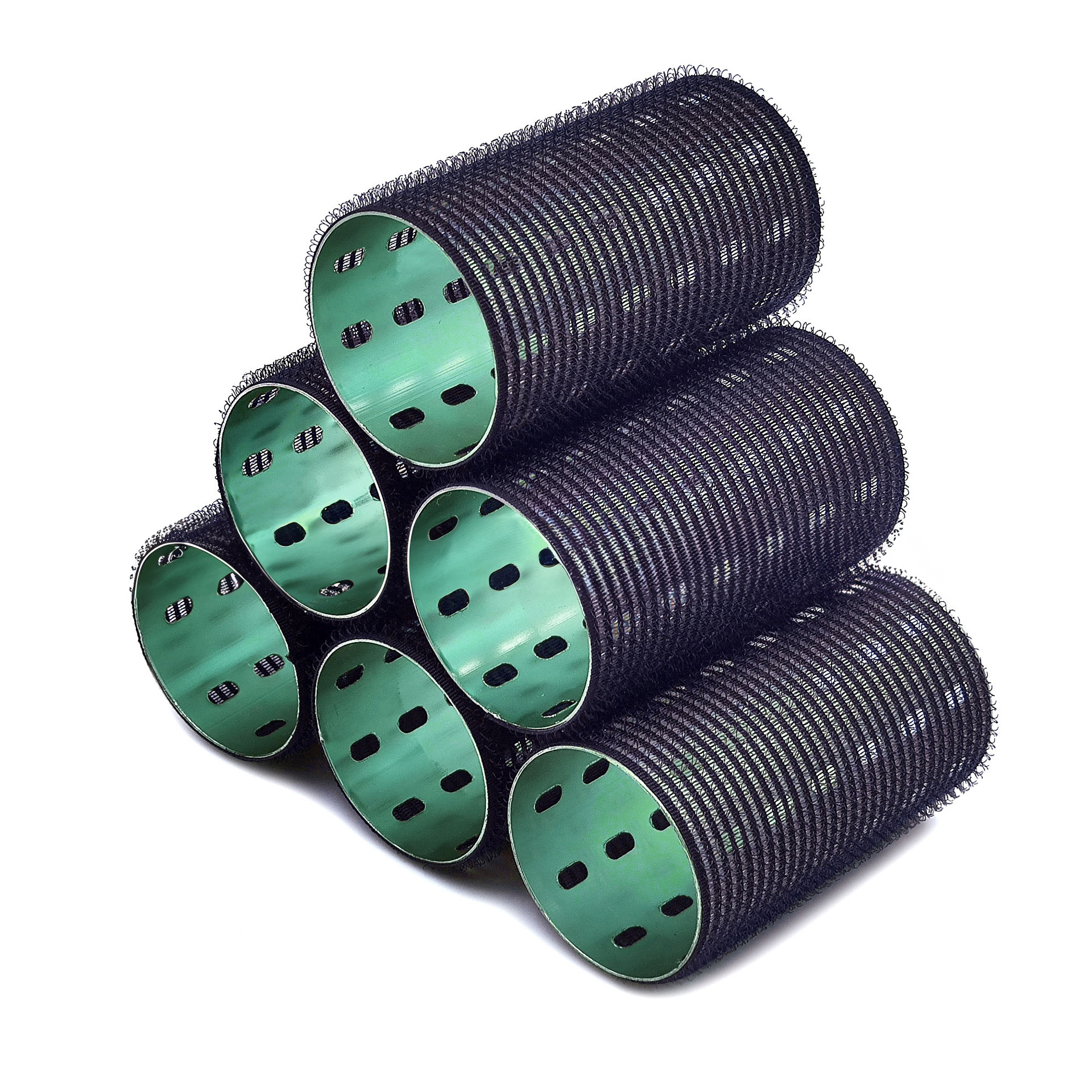 Extra-Long Aluminum Core Curling Barrels, 5x9cm Colorful Aluminum Heat-Conducting Curlers for Fluffy Bangs with USB Self-Adhesiv - Image 7